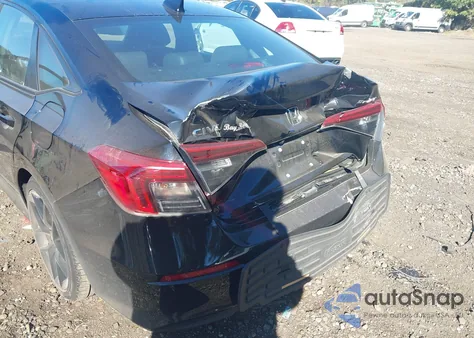 2022 Honda Civic Sport z USA, uszkodzony, nr VIN 2HGFE2F53NH524659